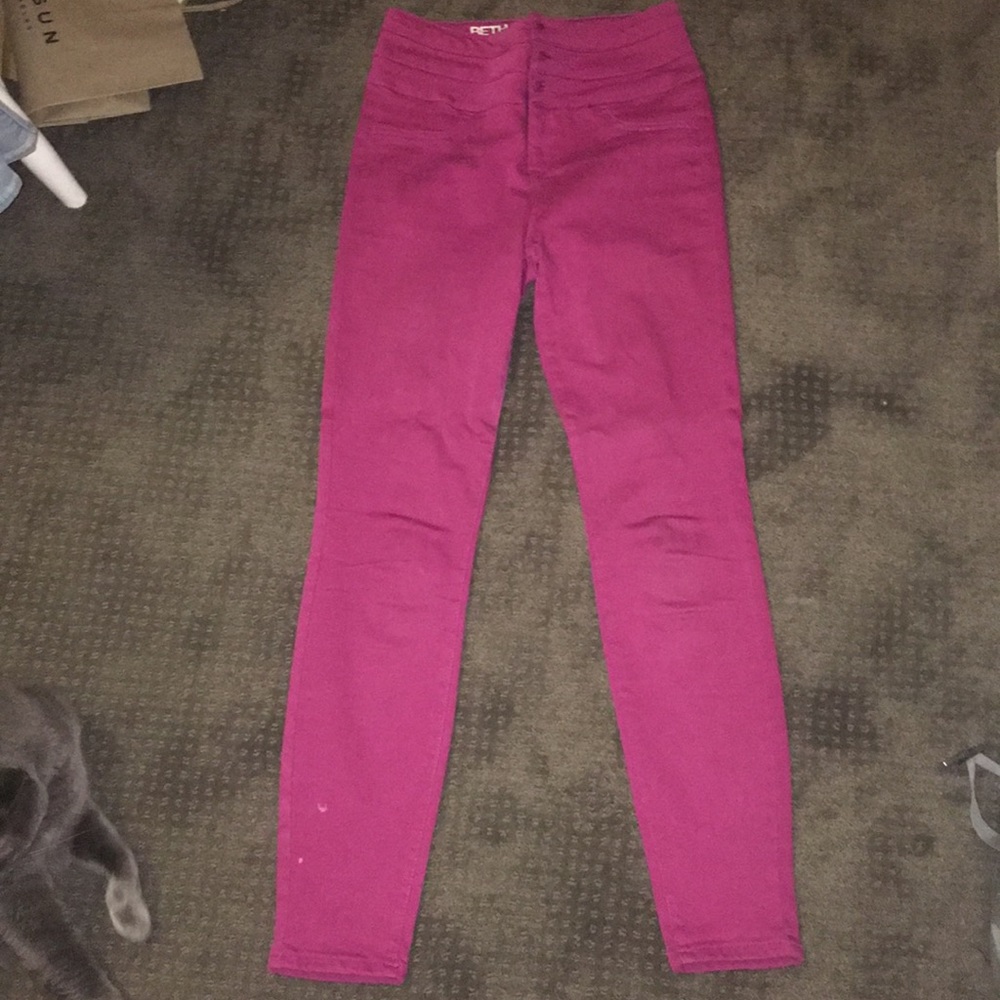 Bethany Mota high waisted jeggings